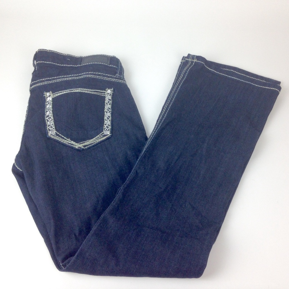 Daytrip Leo Bootcut dark wash Jeans Sz 28R